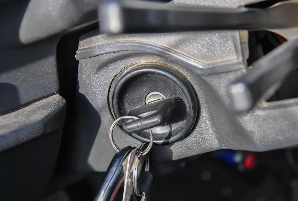 key stuck in ignition